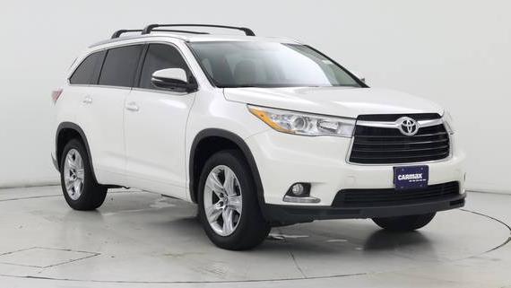 TOYOTA HIGHLANDER 2016 5TDYKRFH0GS169988 image