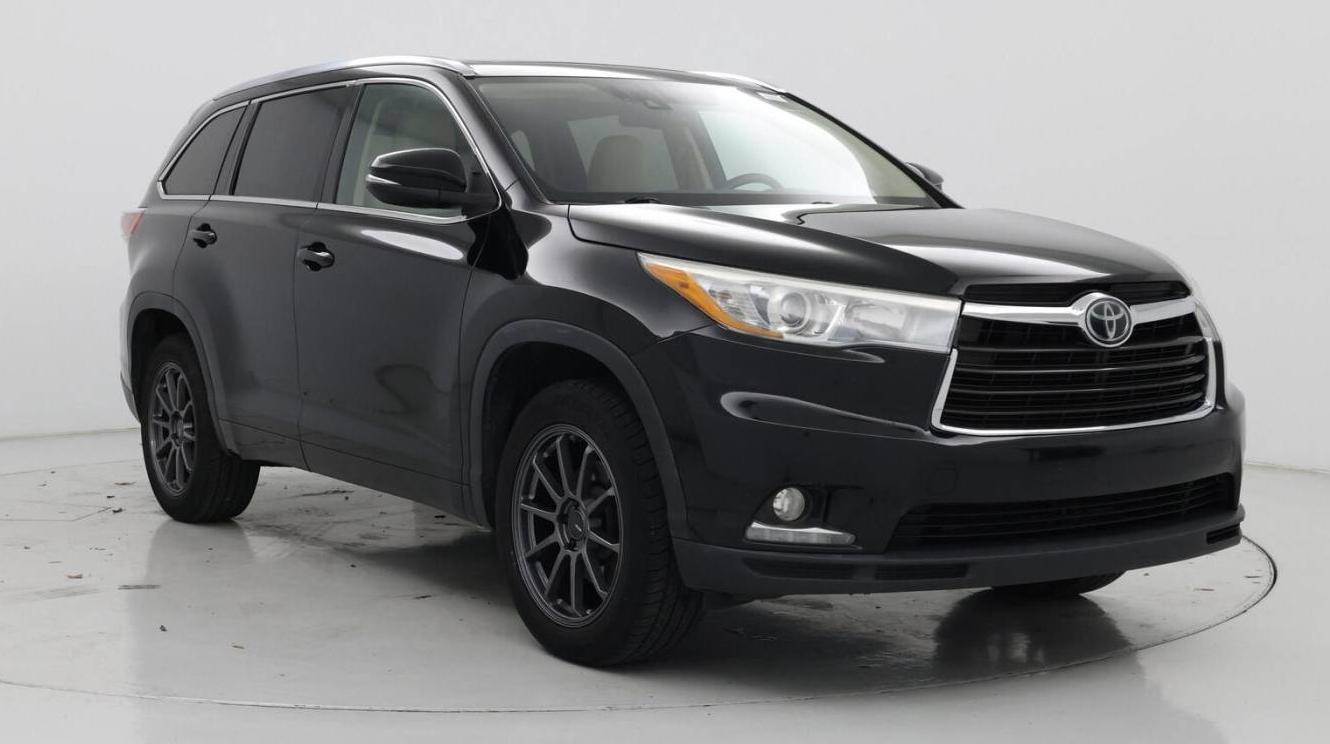 TOYOTA HIGHLANDER 2016 5TDYKRFH7GS158633 image