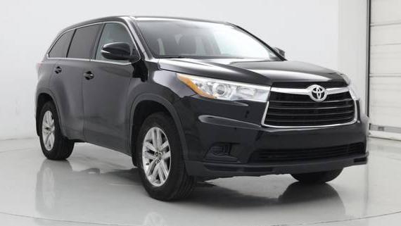 TOYOTA HIGHLANDER 2016 5TDBKRFH0GS342561 image