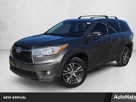 TOYOTA HIGHLANDER 2016 5TDJKRFH3GS251795 image
