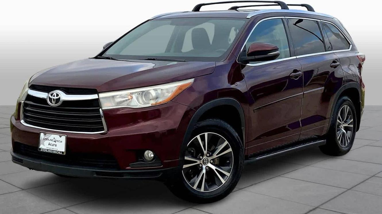 TOYOTA HIGHLANDER 2016 5TDJKRFH1GS313873 image