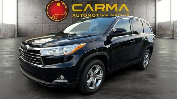 TOYOTA HIGHLANDER 2016 5TDYKRFH2GS165537 image