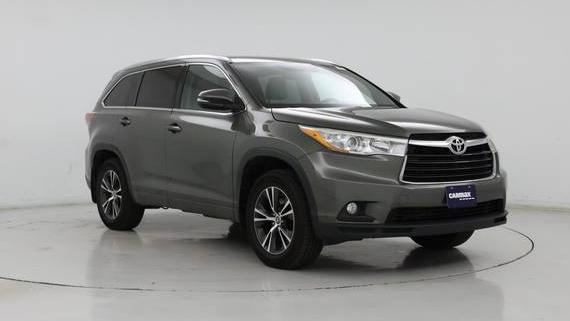 TOYOTA HIGHLANDER 2016 5TDJKRFH0GS225090 image