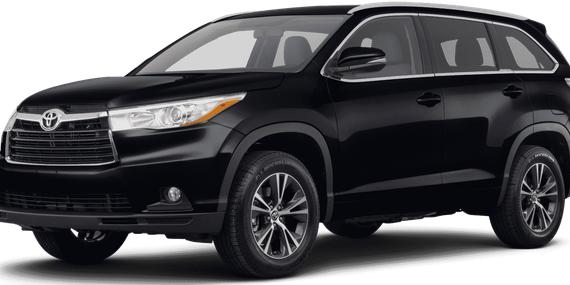 TOYOTA HIGHLANDER 2016 5TDKKRFH5GS125426 image