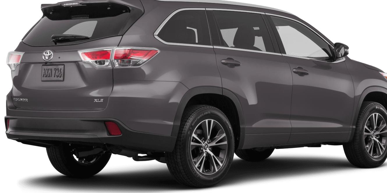 TOYOTA HIGHLANDER 2016 5TDJKRFH1GS278607 image