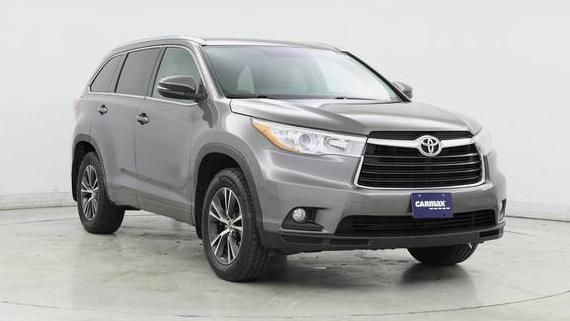 TOYOTA HIGHLANDER 2016 5TDJKRFH4GS265446 image TOYOTA HIGHLANDER 2016 5TDJKRFH4GS265446 image