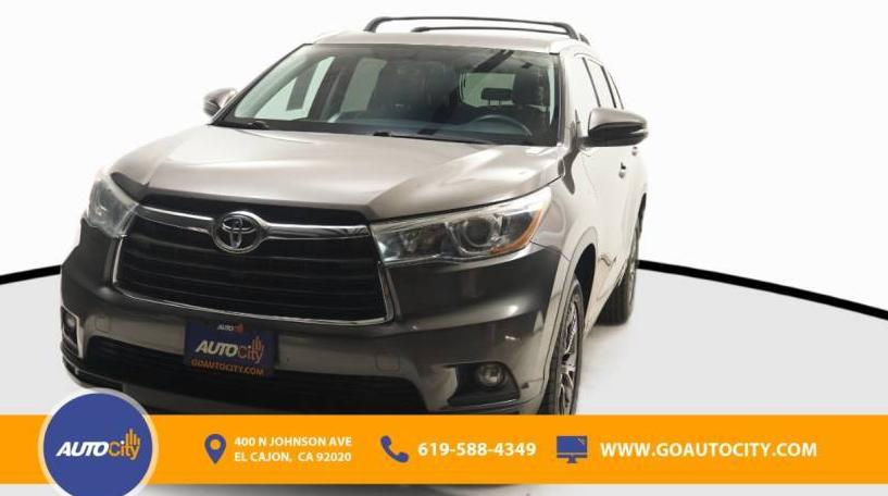 TOYOTA HIGHLANDER 2016 5TDKKRFH8GS176953 image