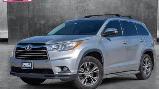 TOYOTA HIGHLANDER 2016 5TDKKRFH5GS154716 image