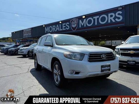 TOYOTA HIGHLANDER 2008 JTEDS43A582067132 image