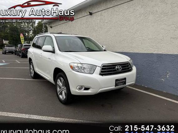 TOYOTA HIGHLANDER 2008 JTEES43A282089710 image