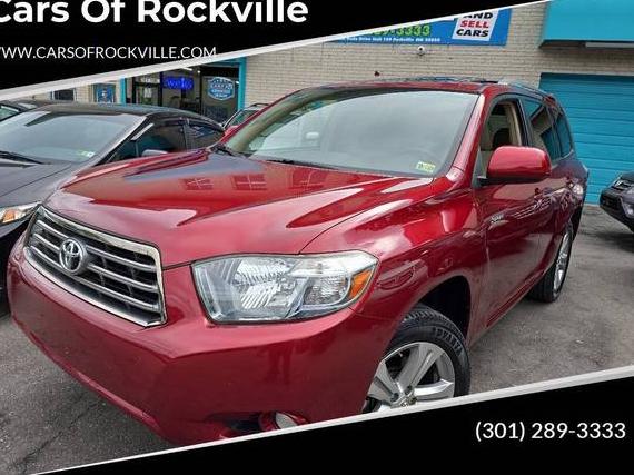 TOYOTA HIGHLANDER 2008 JTEDS43A582015659 image