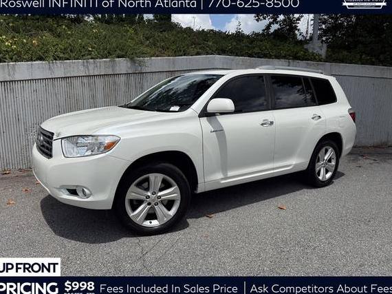TOYOTA HIGHLANDER 2008 JTEDS42A382058513 image