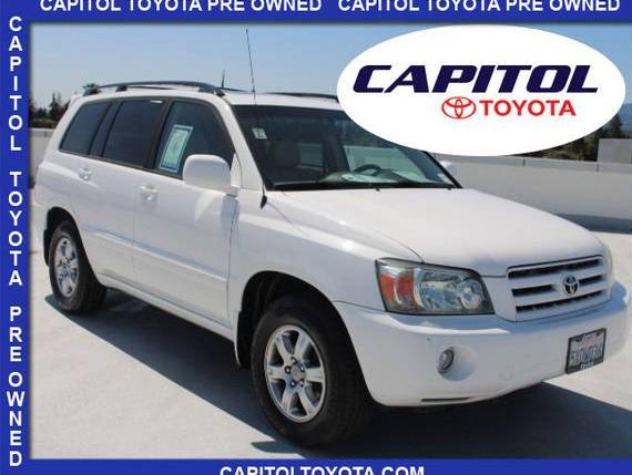 TOYOTA HIGHLANDER 2007 JTEDP21A670127499 image