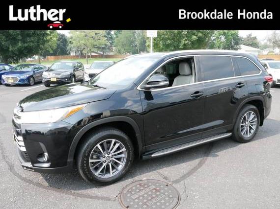 TOYOTA HIGHLANDER 2019 5TDKZRFH6KS572013 image