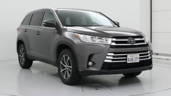 TOYOTA HIGHLANDER 2019 5TDKZRFH8KS558002 image