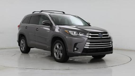 TOYOTA HIGHLANDER 2019 5TDDGRFH7KS059805 image