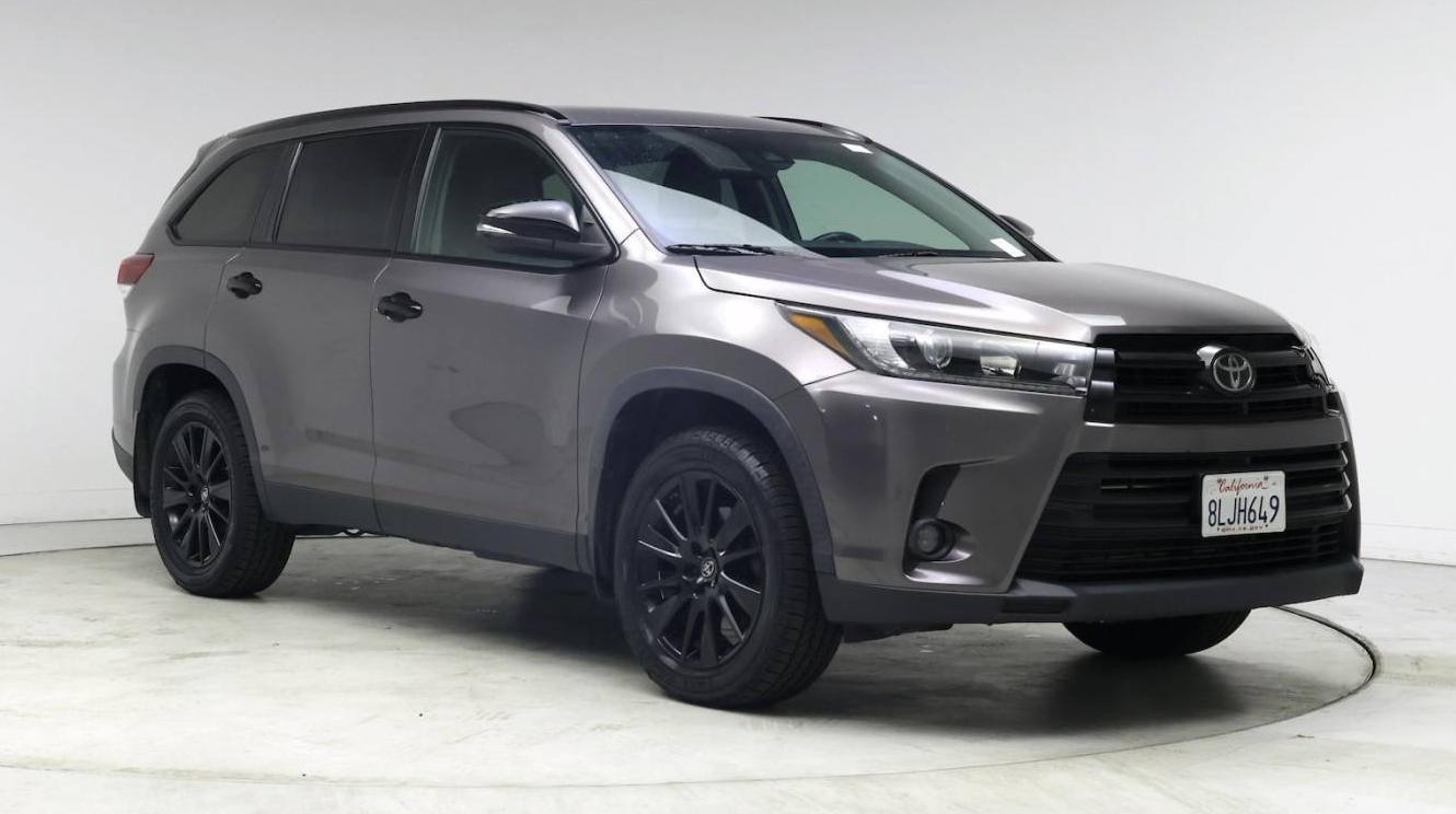 TOYOTA HIGHLANDER 2019 5TDJZRFH4KS966525 image