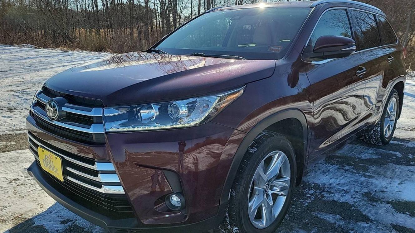 TOYOTA HIGHLANDER 2019 5TDDZRFH4KS709460 image