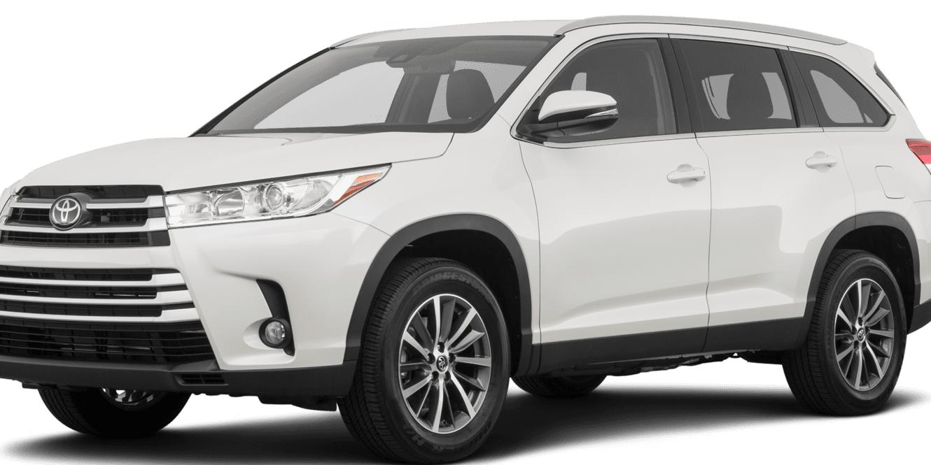 TOYOTA HIGHLANDER 2019 5TDKZRFH3KS323121 image