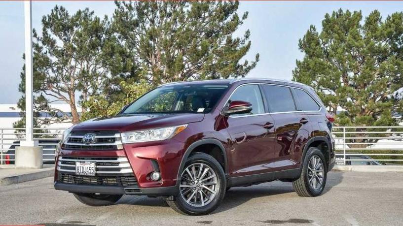 TOYOTA HIGHLANDER 2019 5TDKZRFH2KS314328 image