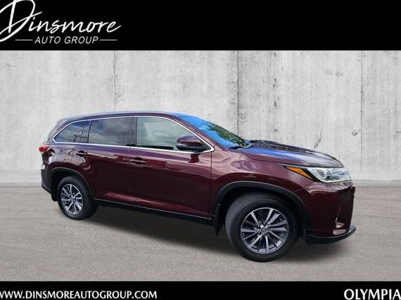 TOYOTA HIGHLANDER 2019 5TDJZRFH2KS959590 image