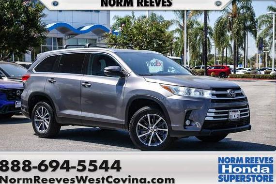 TOYOTA HIGHLANDER 2019 5TDKZRFHXKS568286 image