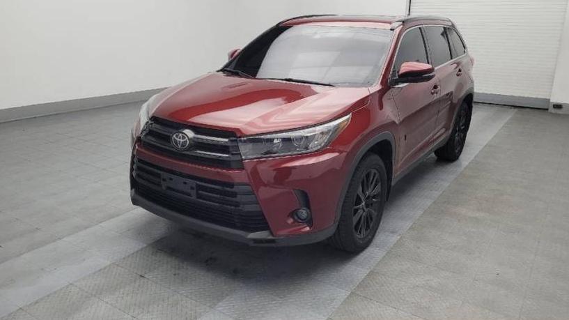 TOYOTA HIGHLANDER 2019 5TDJZRFH0KS566753 image