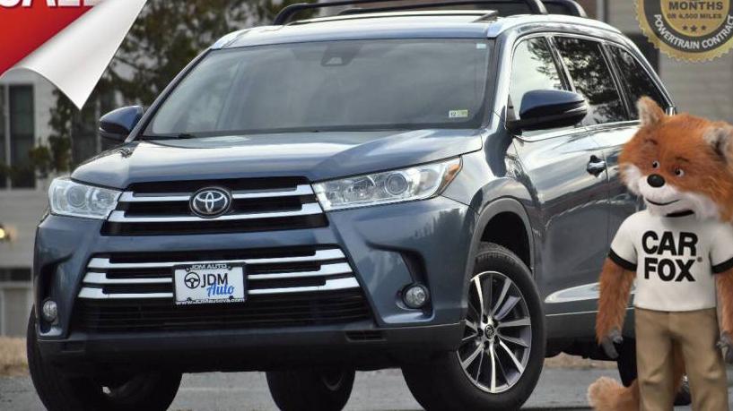 TOYOTA HIGHLANDER 2019 5TDJZRFH7KS995940 image