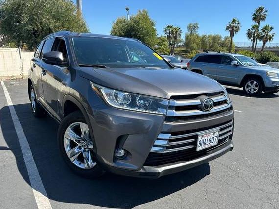 TOYOTA HIGHLANDER 2019 5TDDZRFH4KS927043 image