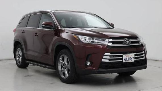 TOYOTA HIGHLANDER 2019 5TDDZRFH0KS722948 image