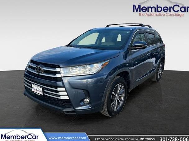 TOYOTA HIGHLANDER 2019 5TDJZRFH1KS723836 image