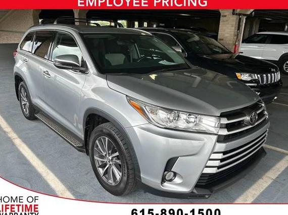 TOYOTA HIGHLANDER 2019 5TDJZRFH0KS601551 image