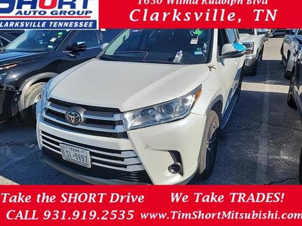 TOYOTA HIGHLANDER 2019 5TDZZRFH3KS298655 image