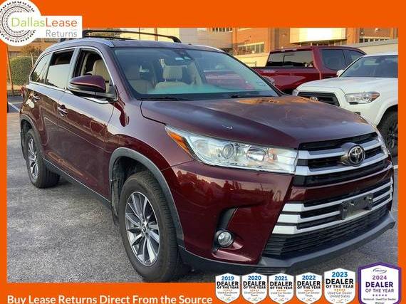 TOYOTA HIGHLANDER 2019 5TDKZRFH3KS335110 image