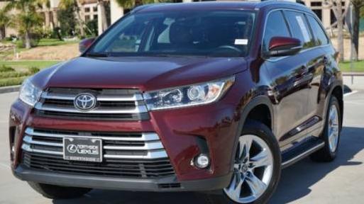 TOYOTA HIGHLANDER 2019 5TDYZRFH0KS304892 image