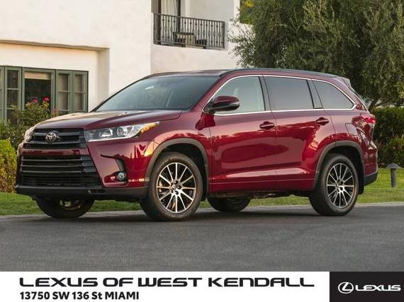 TOYOTA HIGHLANDER 2019 5TDZARFH1KS048323 image