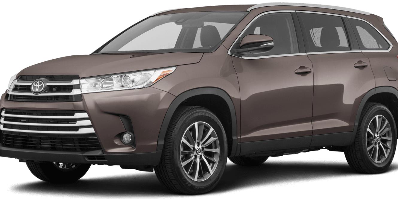 TOYOTA HIGHLANDER 2019 5TDKZRFH4KS317117 image