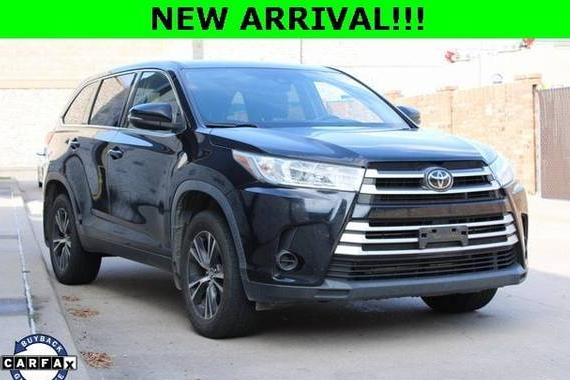 TOYOTA HIGHLANDER 2019 5TDZZRFH8KS341287 image