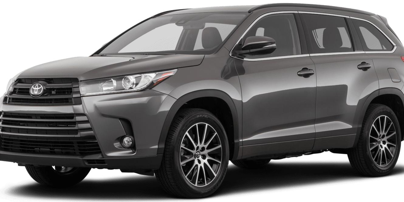 TOYOTA HIGHLANDER 2019 5TDKZRFH7KS328659 image