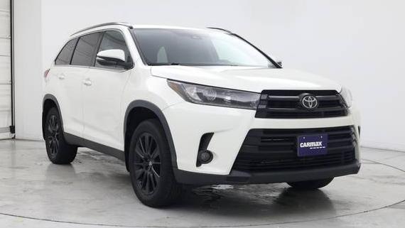 TOYOTA HIGHLANDER 2019 5TDJZRFH5KS599716 image