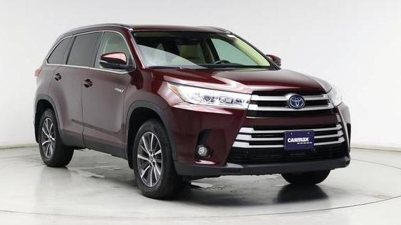 TOYOTA HIGHLANDER 2019 5TDJGRFH3KS059688 image