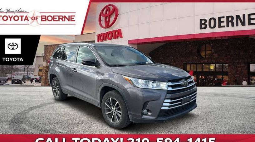 TOYOTA HIGHLANDER 2019 5TDKZRFH4KS312046 image