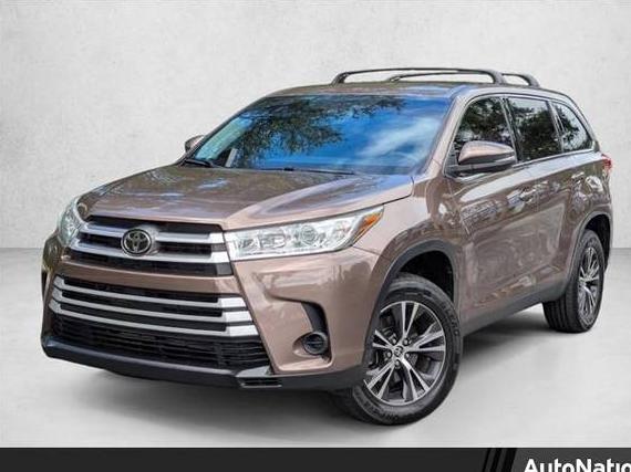 TOYOTA HIGHLANDER 2019 5TDZZRFH4KS368289 image