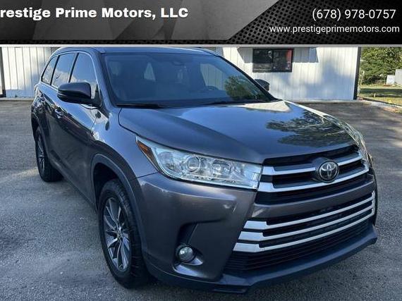 TOYOTA HIGHLANDER 2019 5TDKZRFH9KS350078 image