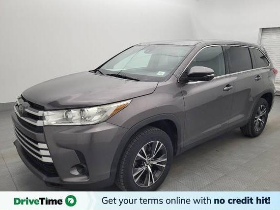 TOYOTA HIGHLANDER 2019 5TDZZRFH9KS303521 image