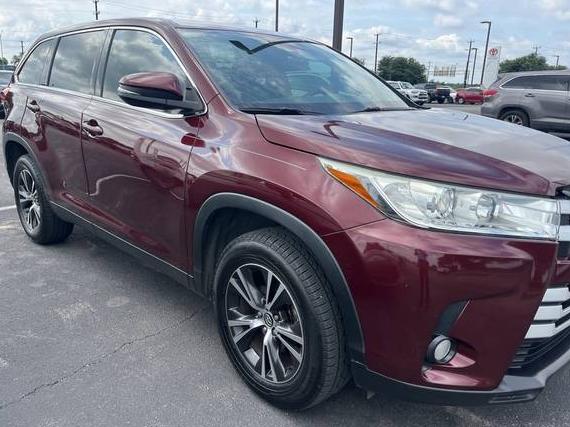 TOYOTA HIGHLANDER 2019 5TDZZRFH4KS291035 image