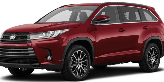 TOYOTA HIGHLANDER 2019 5TDJZRFHXKS618289 image