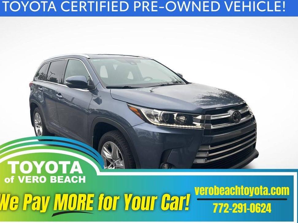 TOYOTA HIGHLANDER 2019 5TDDZRFH8KS923237 image