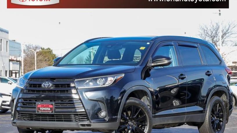 TOYOTA HIGHLANDER 2019 5TDJZRFH2KS991004 image