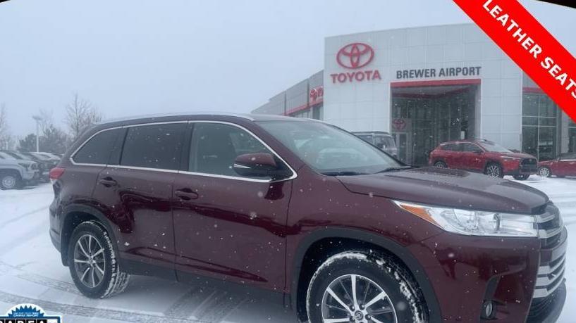 TOYOTA HIGHLANDER 2019 5TDJZRFH3KS958786 image